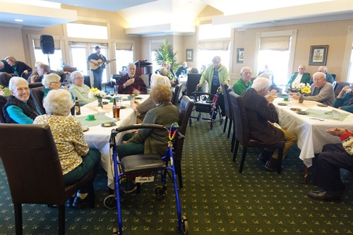 Ferris Hills Residents Celebrate St. Patrick’s Day