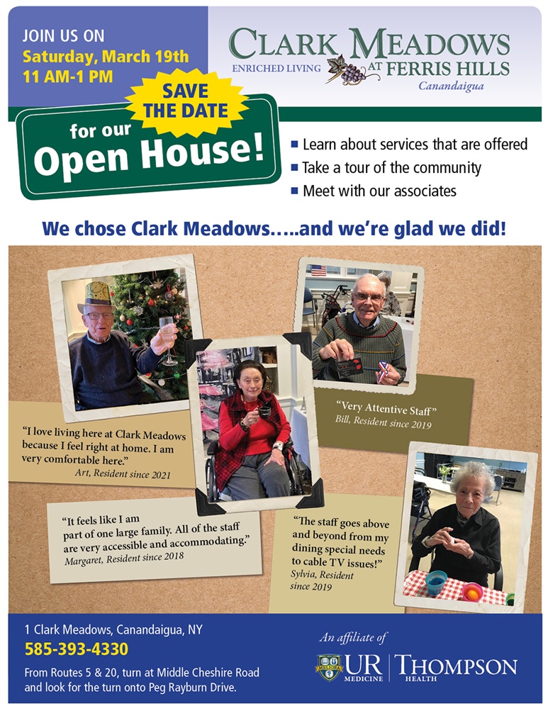 We're having an Open House!