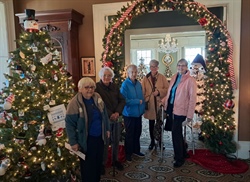 The Festival of Trees at the Granger Homestead in Canandaigua, NY