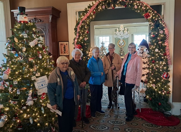 The Festival of Trees at the Granger Homestead in Canandaigua, NY